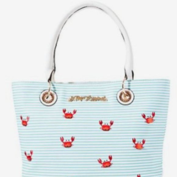 Betsey Johnson DON'T BE A SHELLFISH TOTE - Picture 7 of 9